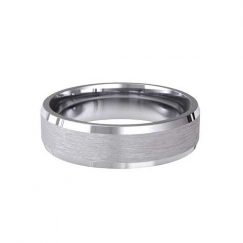 Special Designer Platinum Wedding Ring Soleil